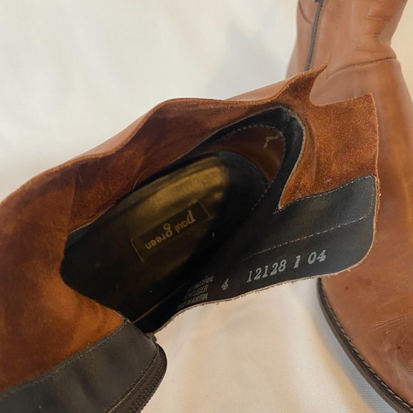 Paul Green - Designer Soft Camel Leather Ankle Booties - Sz: UK 4/US 6 - Picture 4 of 4